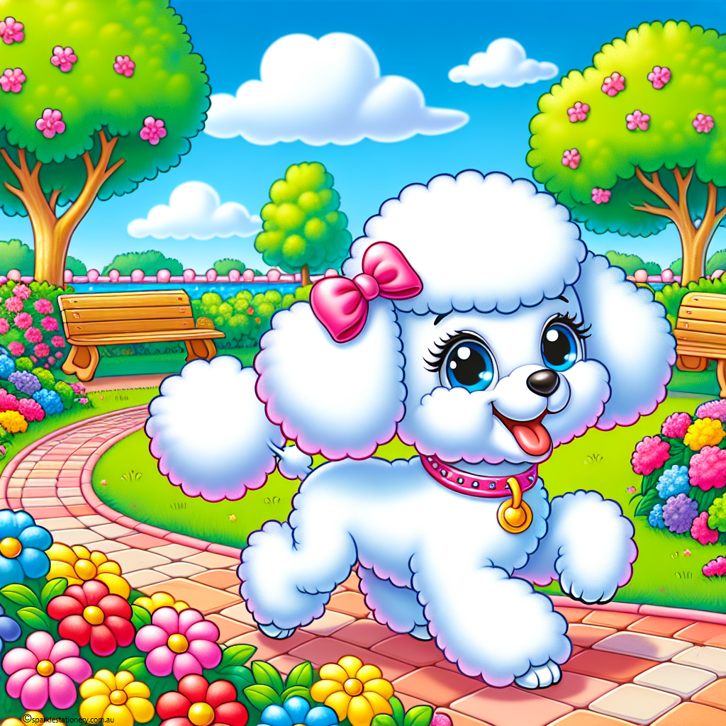 ANID004 Poodle in park