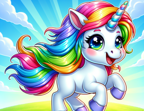 Ruby Rainbow Unicorn