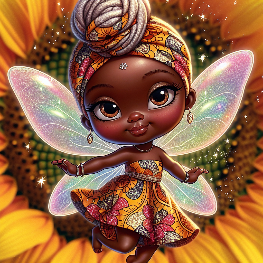 African fairy sunflower