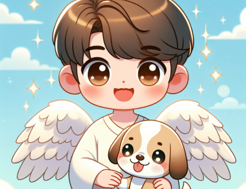 Angel Guardian & His Pawsome Pal