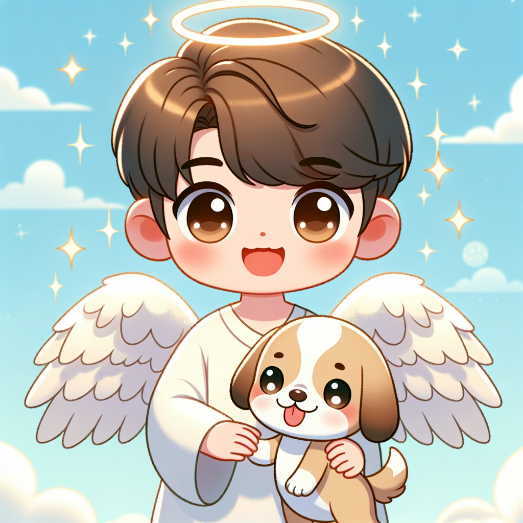 Angel Guardian & His Pawsome Pal