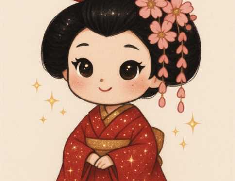 Flower Girl Kimono