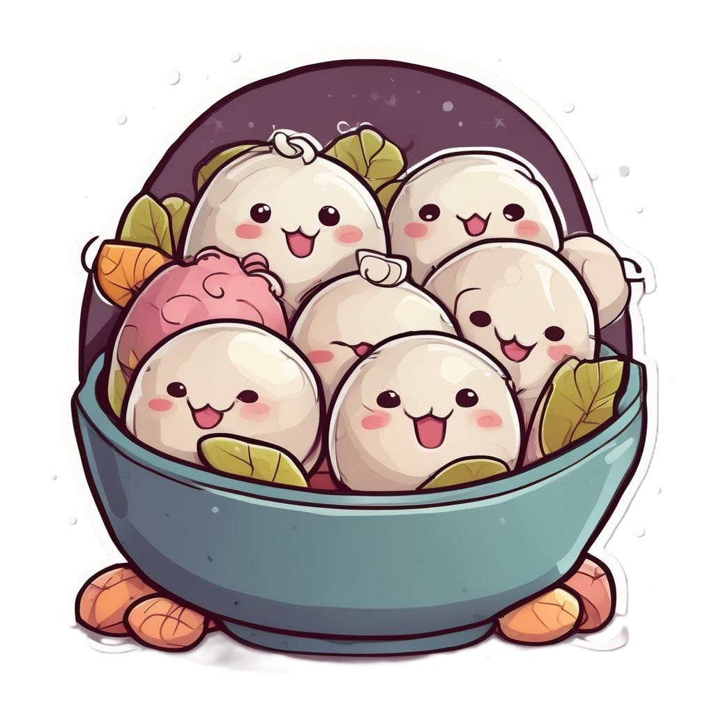 Happy Mochi Bowl