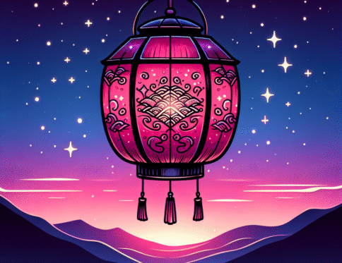 Japanese Lantern Pink