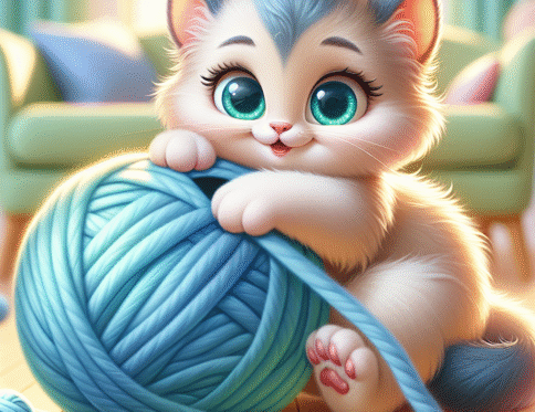 Little Dream-Ball Kitten
