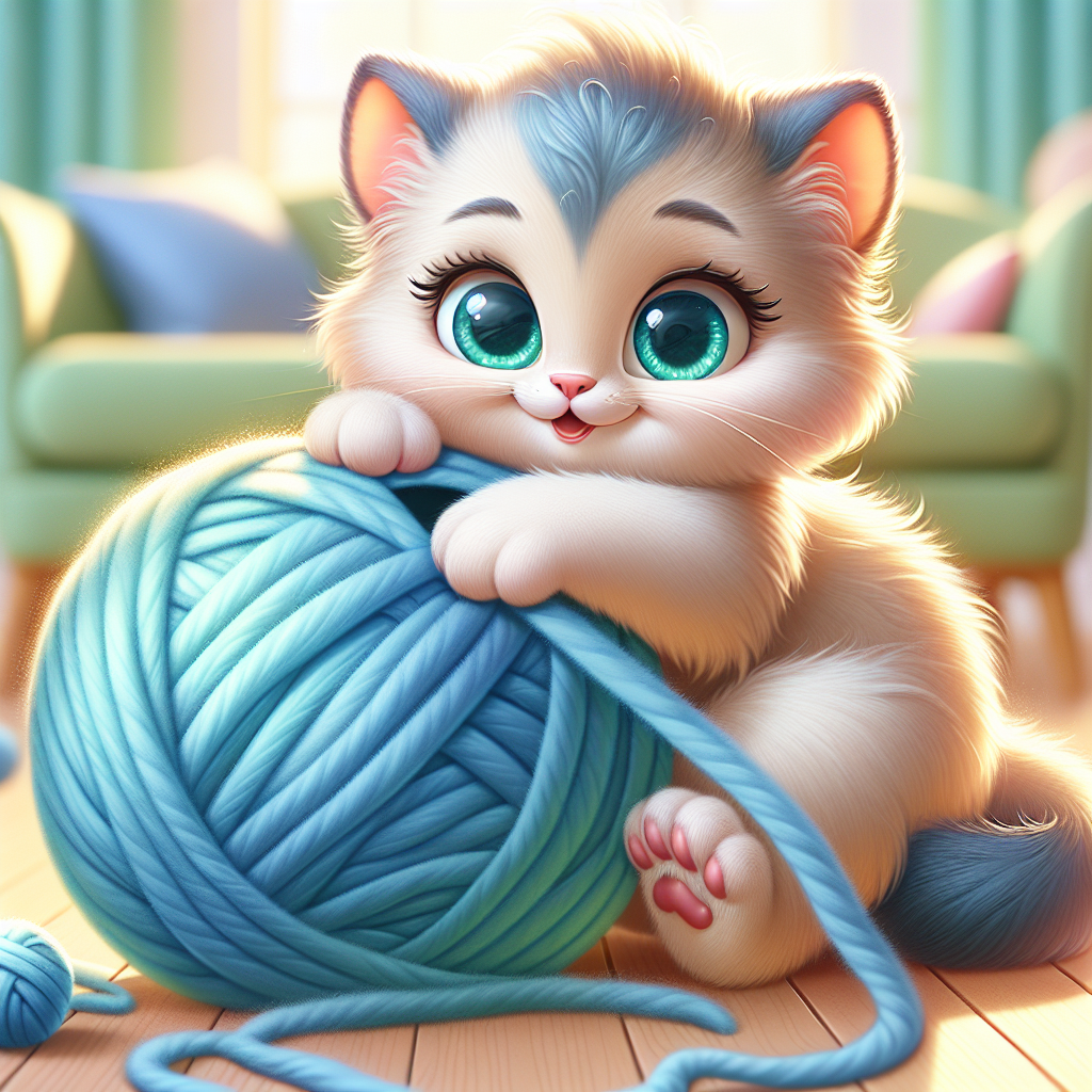 Little Dream-Ball Kitten