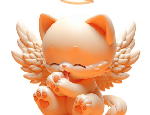 Halo Whiskers Kitty Cat