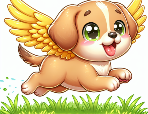 Halo Happy Puppy