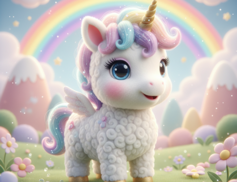 Rainbow Dreamer Unicorn