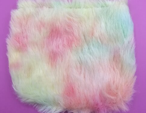 Cotton Candy Keychain Purse