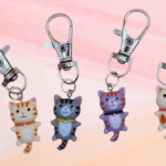 Ginger Kitty Cat Keyring