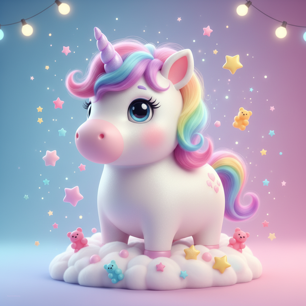 Lights unicorn