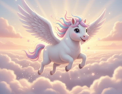Skye-High Pegasus: The Sunset Soarer