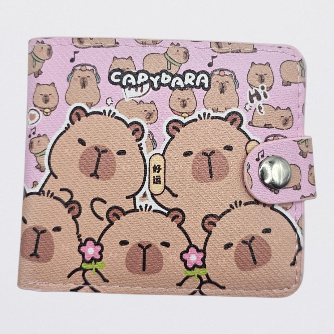 Pink Capybara Wallet