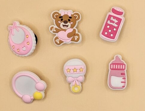Baby Bear Croc Charms