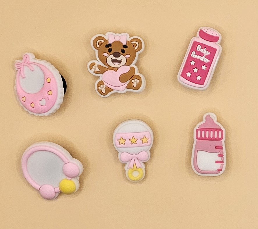 Baby Bear Croc Charms
