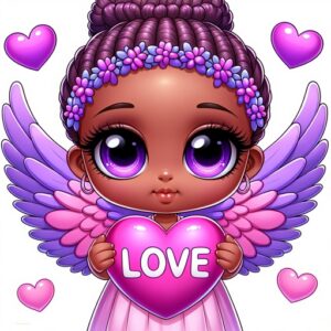 African love angel girl 2 S