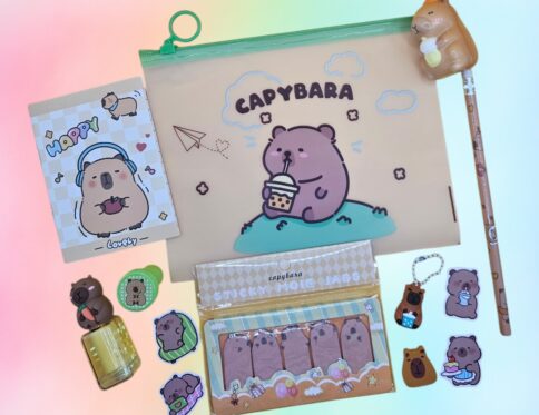 My best friend Capy Pouch – Capybara Set 🐾