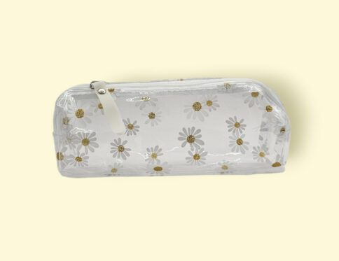 Daisy Dreamer Clear Pencil Case