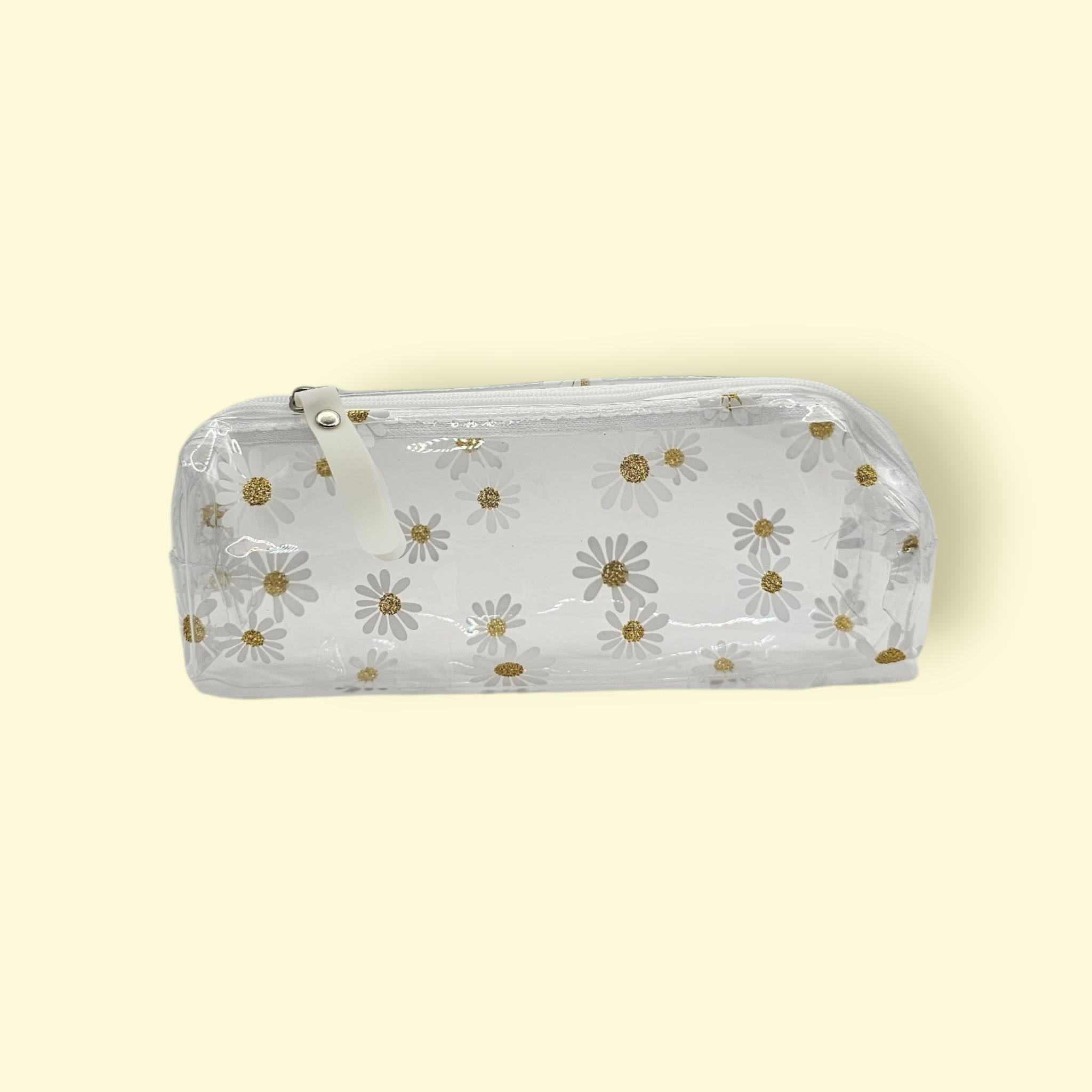 Daisy Dreamer Clear Pencil Case