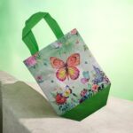 Leafy Green Flutter Tote
