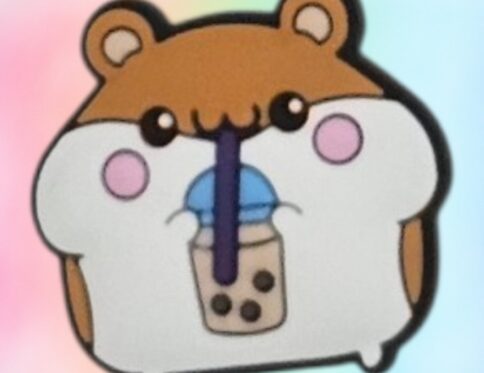 Sweet Cheeks Hamster Charm
