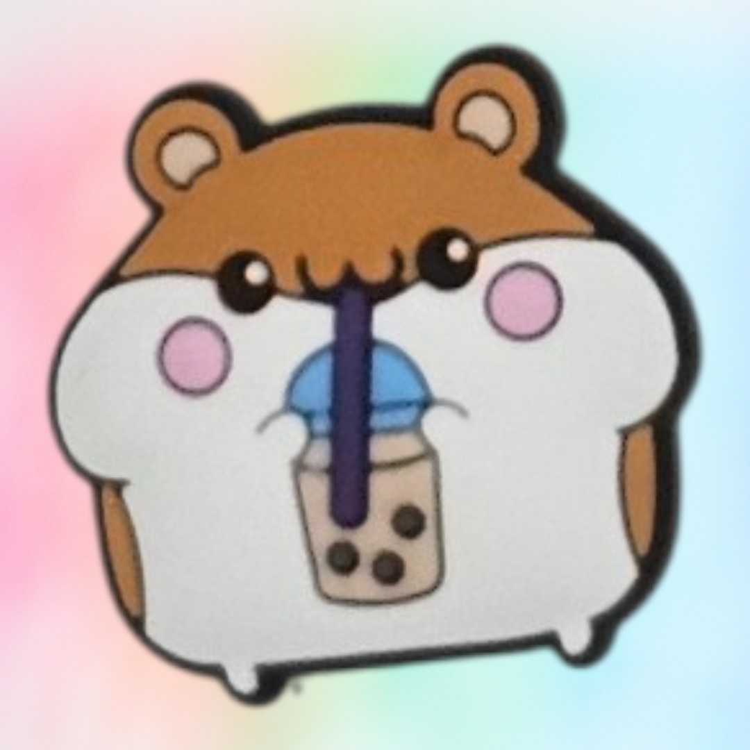 Sweet Cheeks Hamster Charm