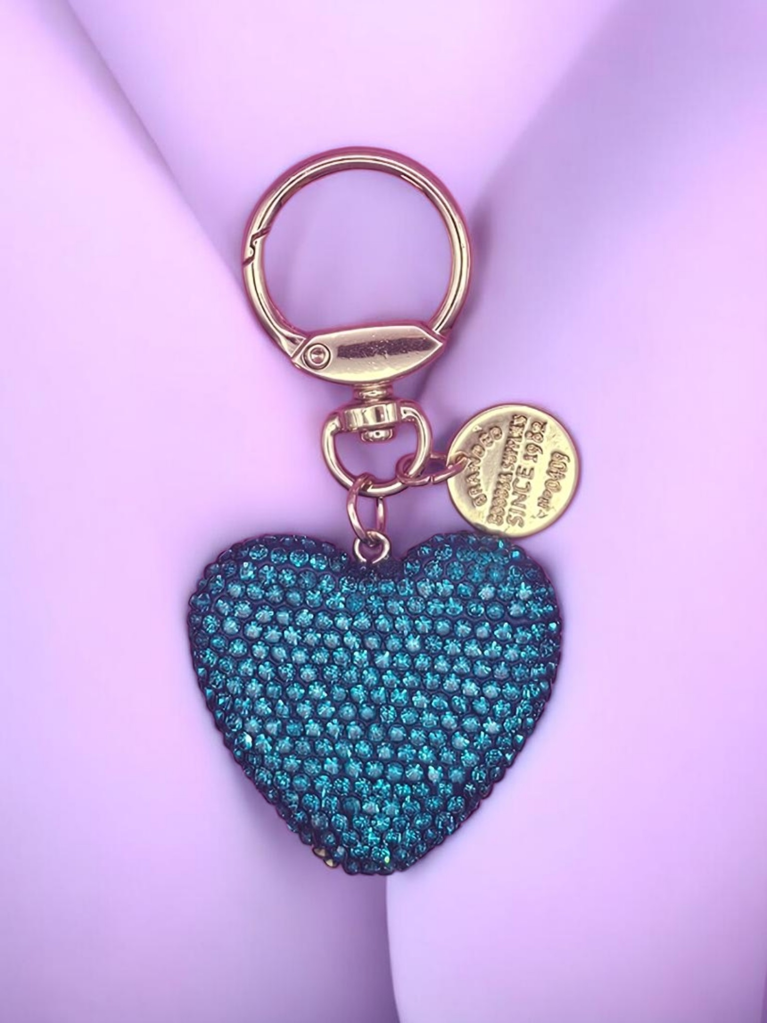 Sparkle My Heart Keychain