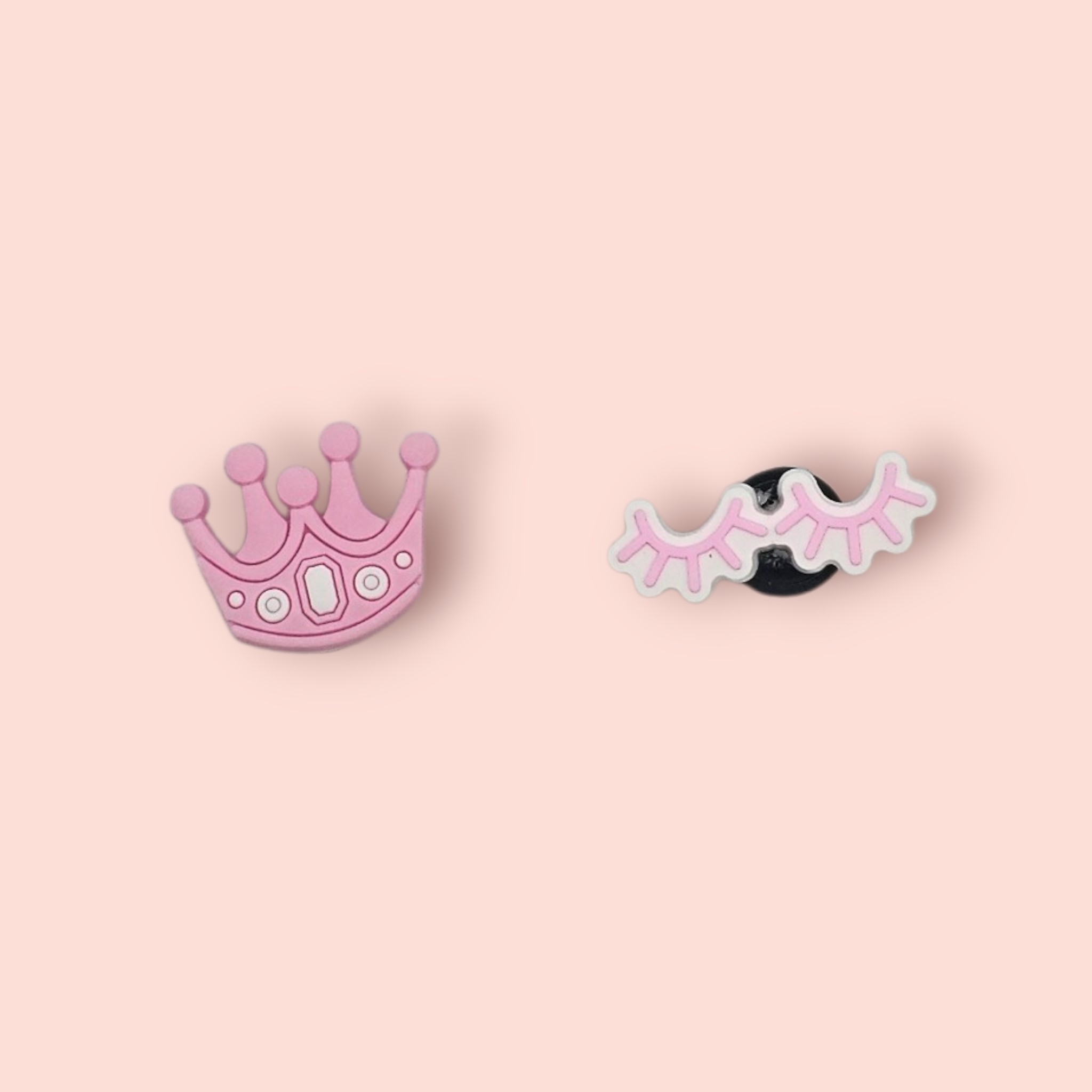 Pretty Pink Princess Croc Charms Set