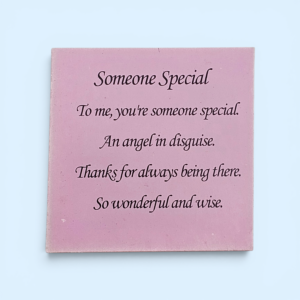 Someone special note