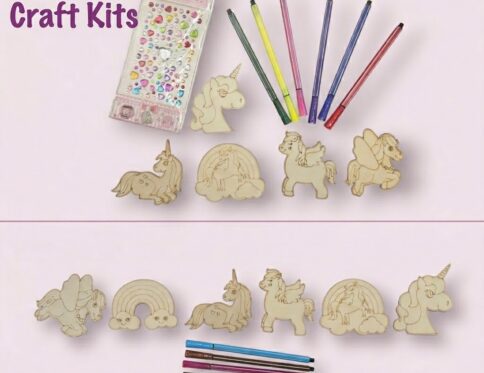 Unicorn & Pegasus Crafty Colour Kits