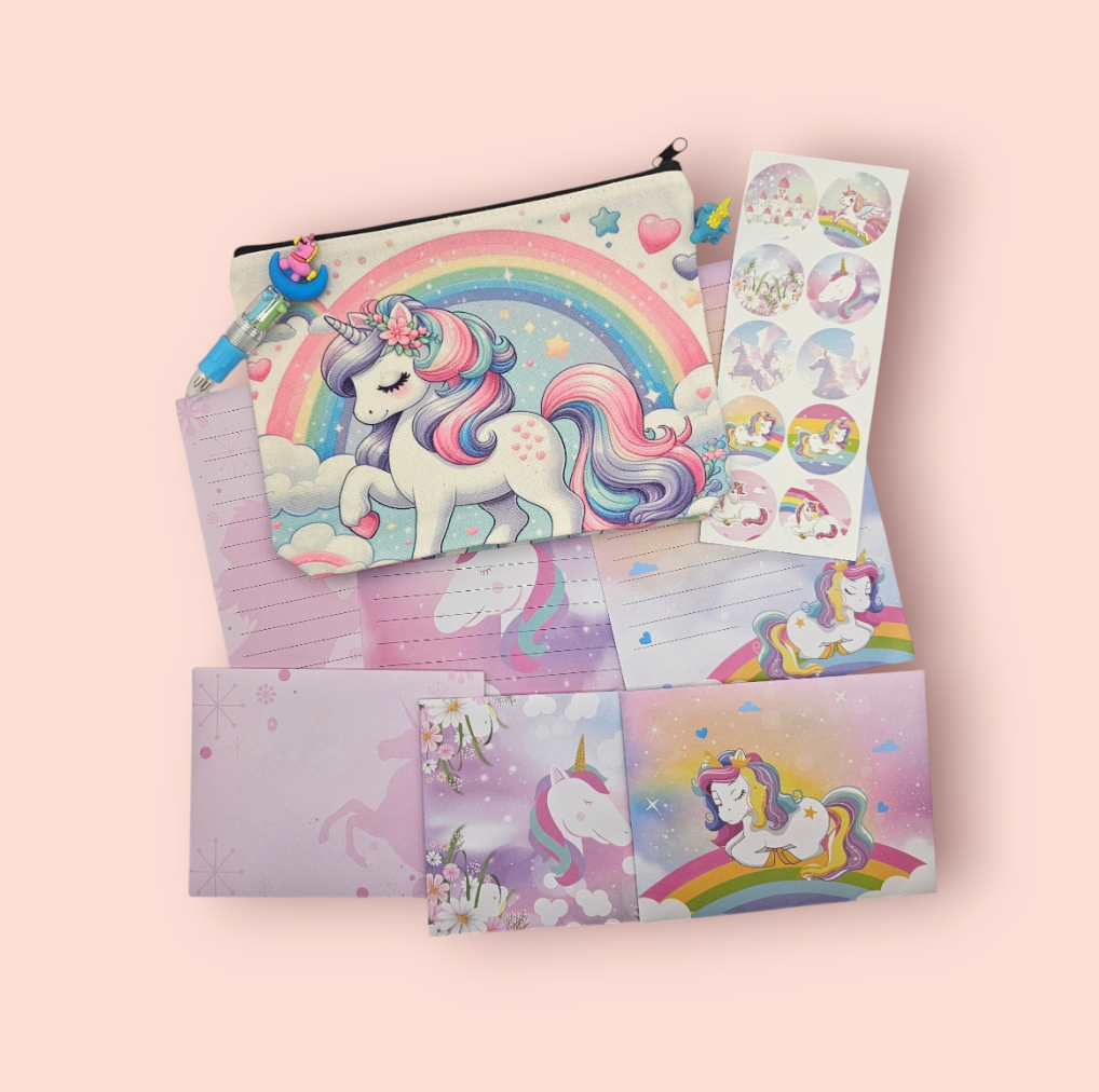 Unicorn pcase and sticker set