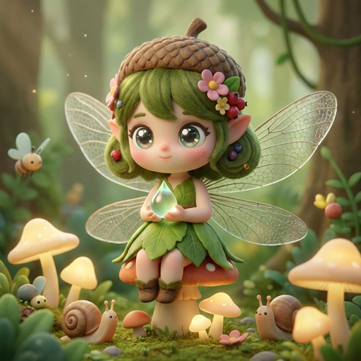 Enchanted Forest Fairy Sticker Collection