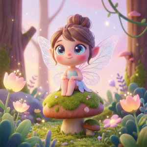 brown hair fairy