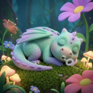 Dragon sleeping S