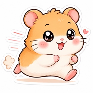 hamster running S